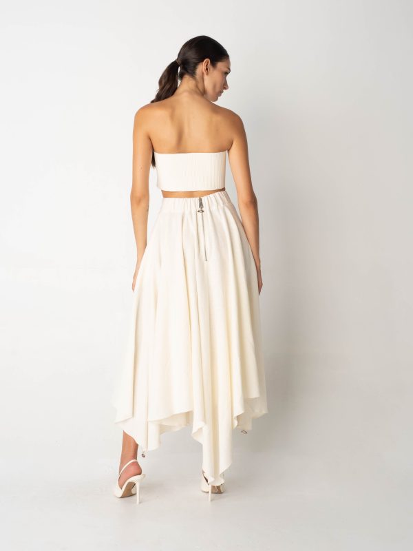 Linen Maxi Skirt - Image 2